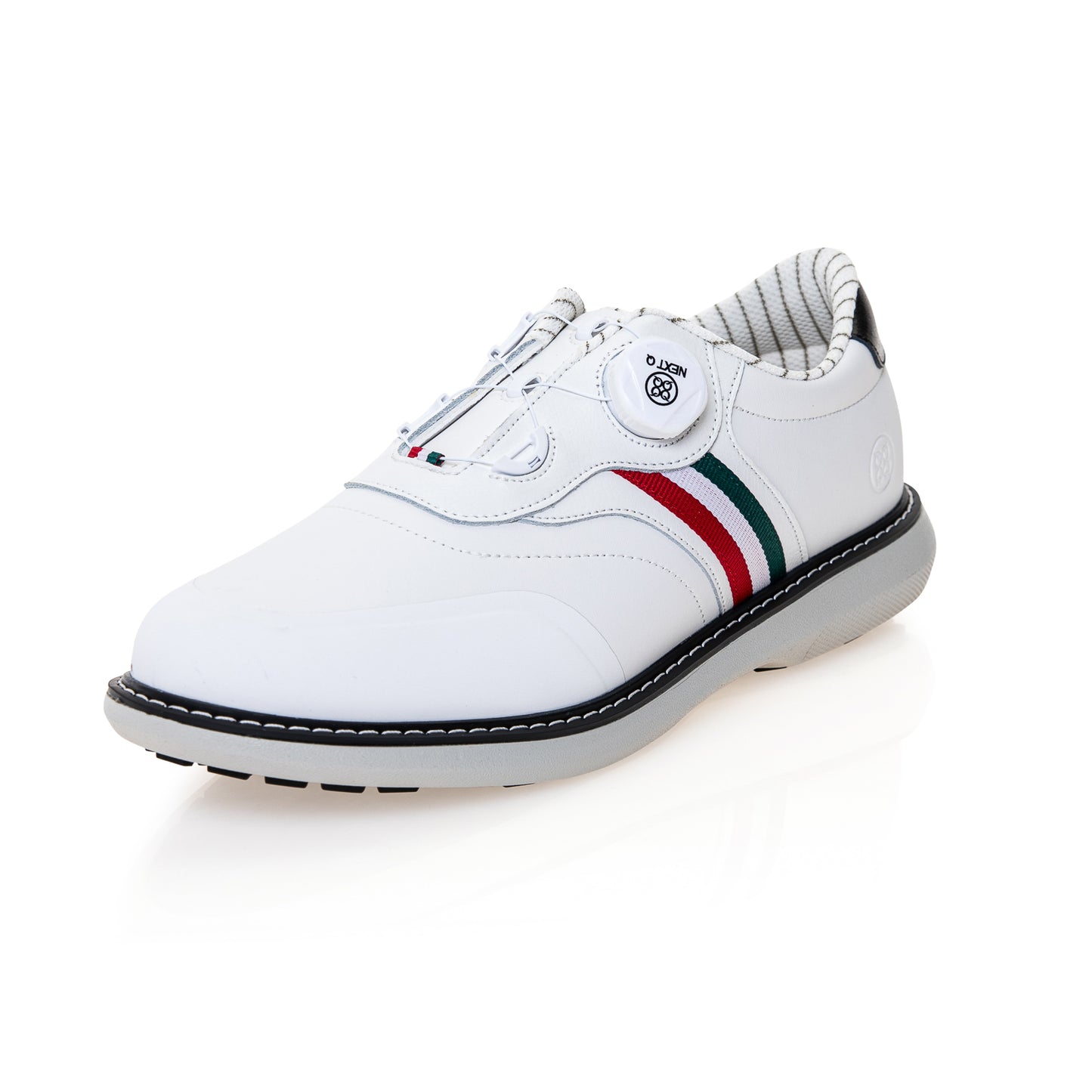 Men's Antibacterial Deodorant Copper Lining Insole Hand-Made Golf Shoes 232A8954