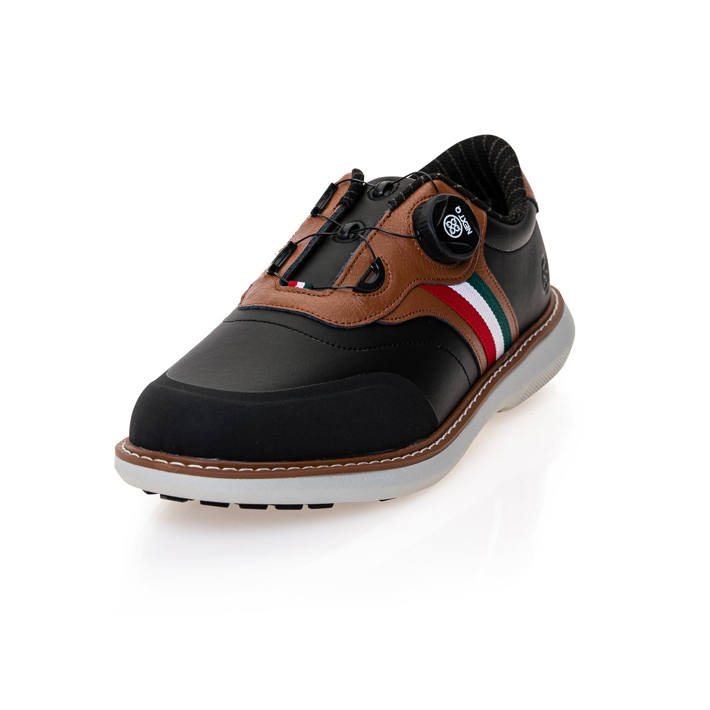 Men's Antibacterial Deodorant Copper Lining Insole Hand-Made Golf Shoes 232A8981