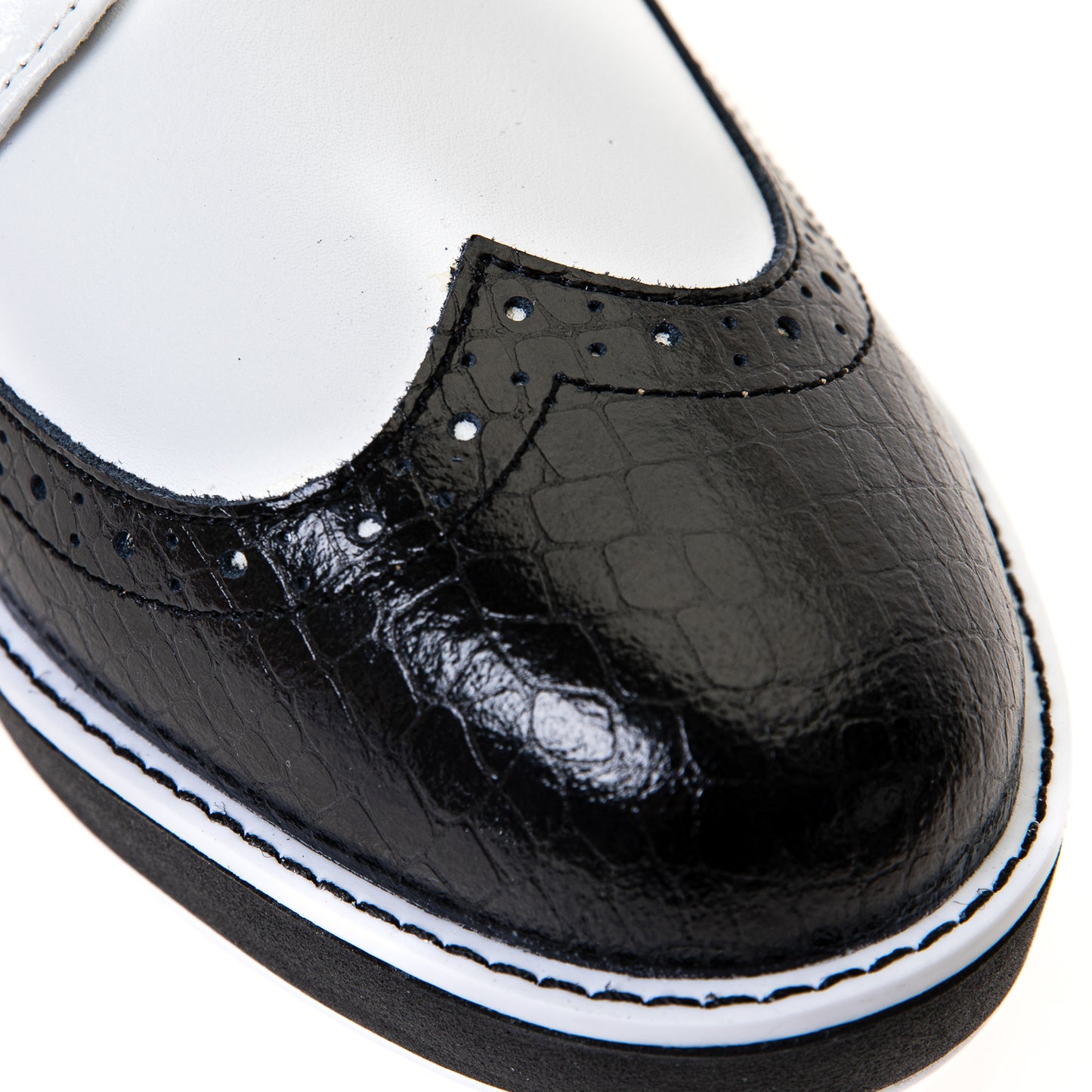 Men's Antibacterial Deodorant Copper Lining Insole Hand-Made Golf Shoes 232A8989