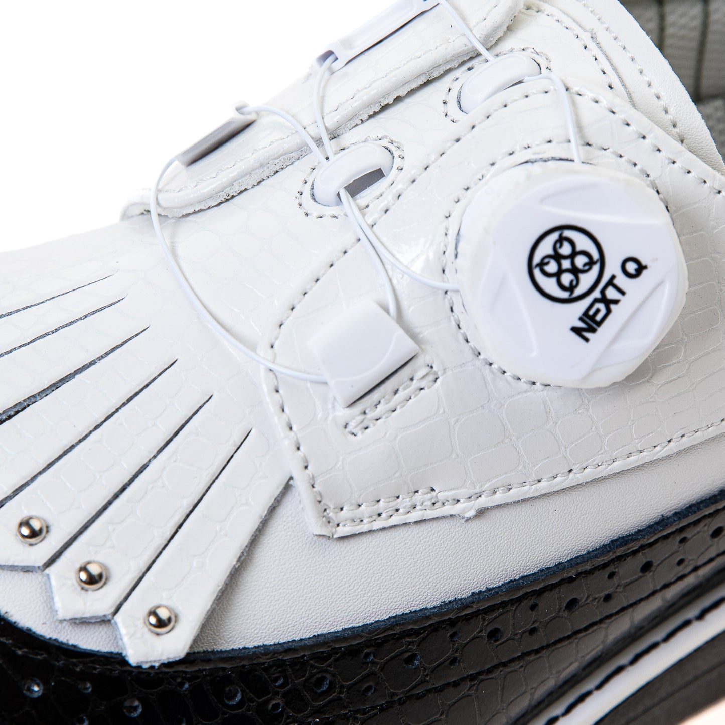 Men's Antibacterial Deodorant Copper Lining Insole Hand-Made Golf Shoes 232A8991