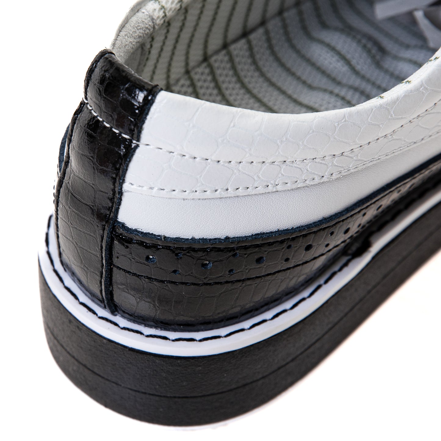 Men's Antibacterial Deodorant Copper Lining Insole Hand-Made Golf Shoes 232A8991