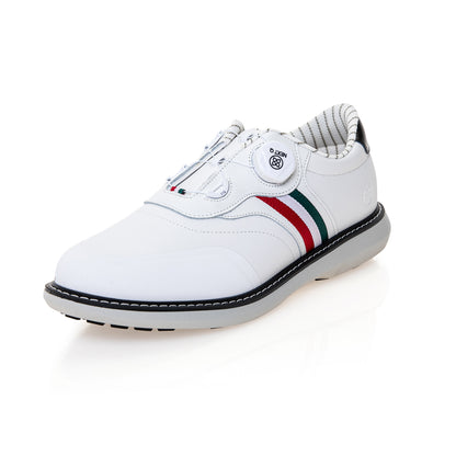 Men's Antibacterial Deodorant Copper Lining Insole Hand-Made Golf Shoes 232A8954