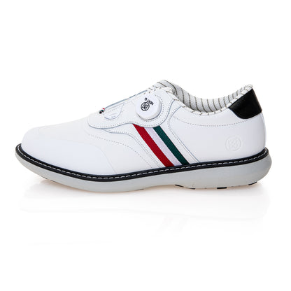 Men's Antibacterial Deodorant Copper Lining Insole Hand-Made Golf Shoes 232A8954