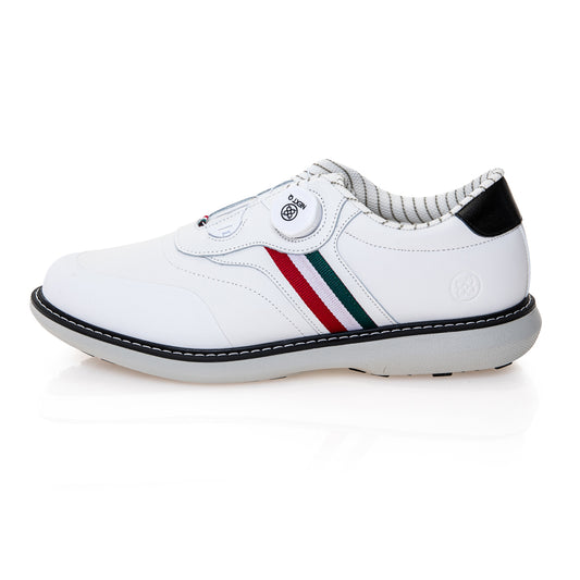 Men's Antibacterial Deodorant Copper Lining Insole Hand-Made Golf Shoes 232A8954