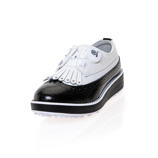 Men's Antibacterial Deodorant Copper Lining Insole Hand-Made Golf Shoes 232A8973