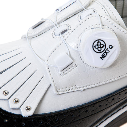 Men's Antibacterial Deodorant Copper Lining Insole Hand-Made Golf Shoes 232A8991